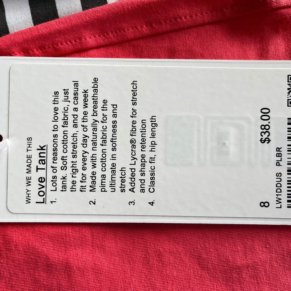 Lululemon Love Tank